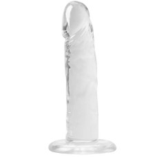 Прозорий фалоімітатор і насадка для страпона Alive Jelly Dildo Speedy, ТПЕ, довжина 17,8 см