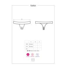 Obsessive Contica crothchles thong L/XL