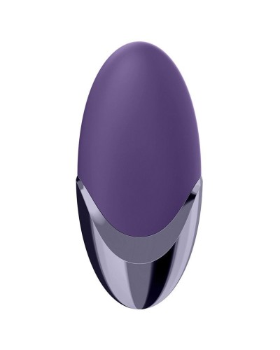 Потужний вібратор Satisfyer Lay-On - Purple Pleasure, водонепроникний, 15 режимів роботи