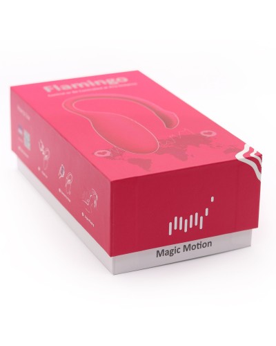 Смарт-виброяйцо Magic Motion Flamingo со стимулятором клитора, 3 вида упражнений Кегеля