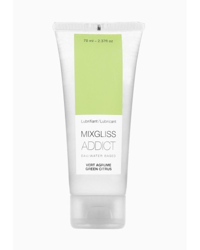 Лубрикант на водной основе MixGliss Addict Green Citrus (70 мл) Лайм