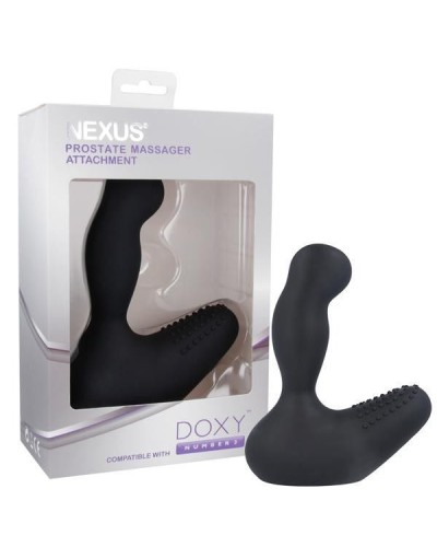 Насадка для вибромассажера Doxy Number 3 - Nexus Prostate Massager в виде массажера простаты