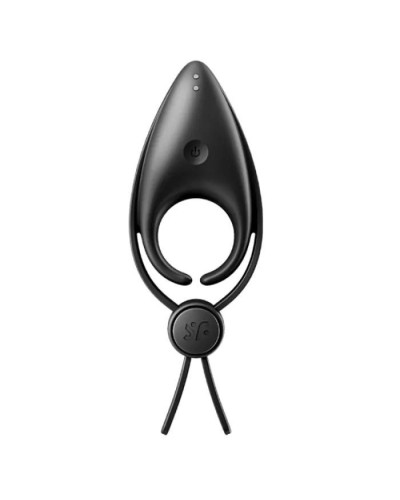 Эрекционное виброкольцо лассо с регулировкой размера Satisfyer Sniper Black