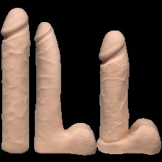 Набір для страпона Doc Johnson Vac-U-Lock Dual Density Experienced Set, діаметр 2×7см, 7,7см