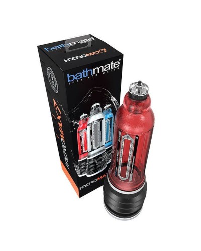 Гідропомпа Bathmate Hydromax 7 Red (X30), для члена довжиною від 12,5 до 18 см, діаметр до 5 см