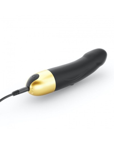 Вибратор Dorcel Real Vibration S Gold 2.0, диам 3,7см, перезаряжаемый, для точки G