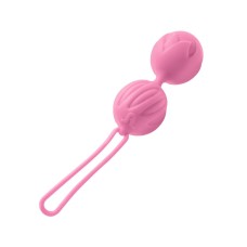 Вагінальні кульки Adrien Lastic Geisha Lastic Balls BIG Pink (L), діаметр 4 см, вага 90 гр