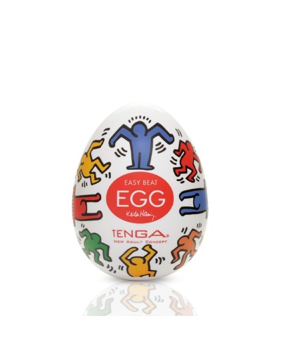 Мастурбатор-яйцо Tenga Keith Haring EGG Dance