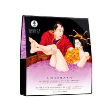 Гель для ванни Shunga LOVEBATH – Sensual Lotus 650 г, робить воду ароматним желе зі SPA ефектом