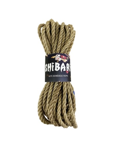 Джутовая веревка для Шибари Feral Feelings Shibari Rope, 8 м серая