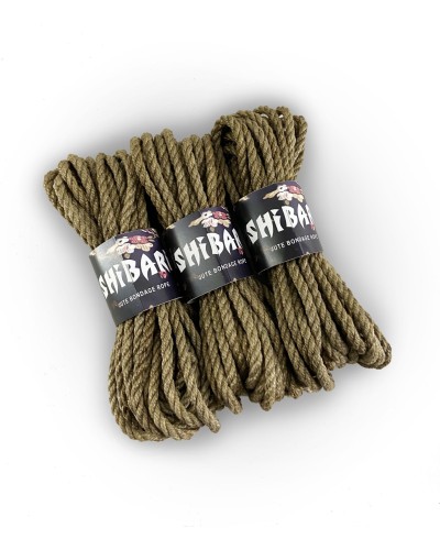 Джутовая веревка для Шибари Feral Feelings Shibari Rope, 8 м серая