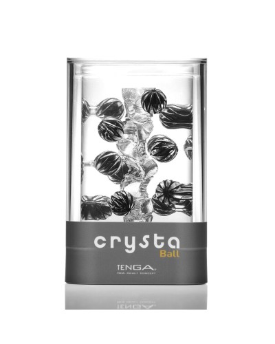 Мастурбатор TENGA Crysta Ball, уникальный рельеф, стимулирующие плотные шарики, прозрачный материал