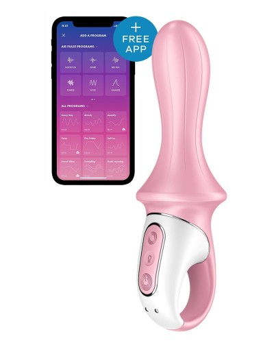 Анальный смарт-вибратор Satisfyer Air Pump Booty 5+, надувается