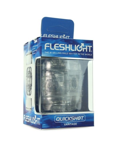 Мастурбатор Fleshlight Quickshot Vantage, компактный, отлично для пар и минета