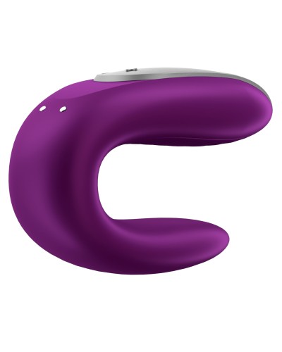 Смарт-вібратор для пар Satisfyer Double Fun (Violet) з пультом ДК