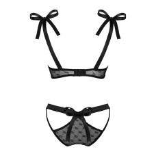 Obsessive Obsessivia 2-pcs set black S/M