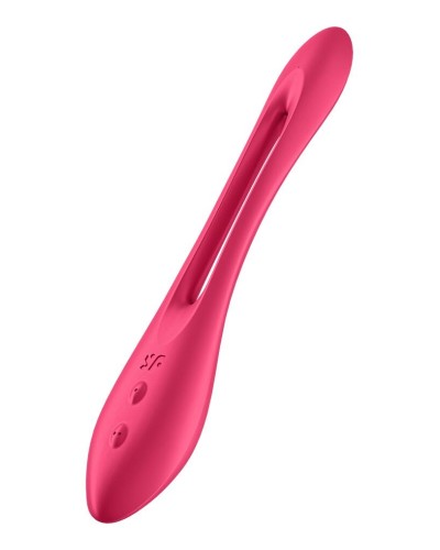 Универсальный гибкий вибратор для пар Satisfyer Elastic Joy Red