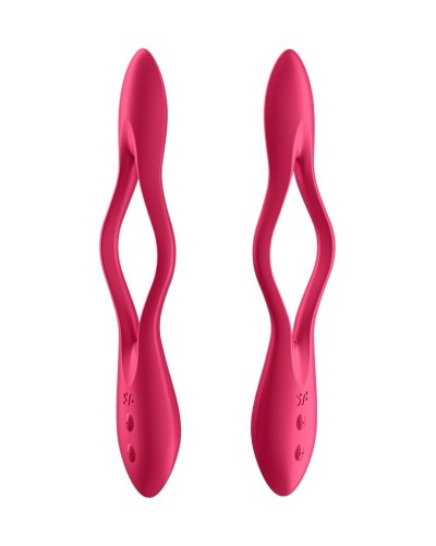 Универсальный гибкий вибратор для пар Satisfyer Elastic Joy Red