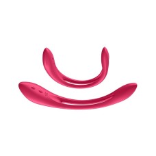 Універсальний гнучкий вібратор для пар Satisfyer Elastic Joy Red