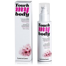 Масажний гель і змазка 2-в-1 Love To Love TOUCH MY BODY Cherry Blossom (100 мл) зволожуючий
