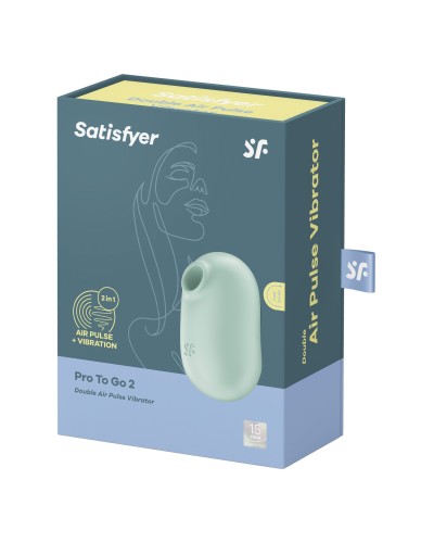 Вакуумний стимулятор Satisfyer Pro To Go 2 Mint