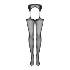 Obsessive Garter stockings S314 black S/M/L