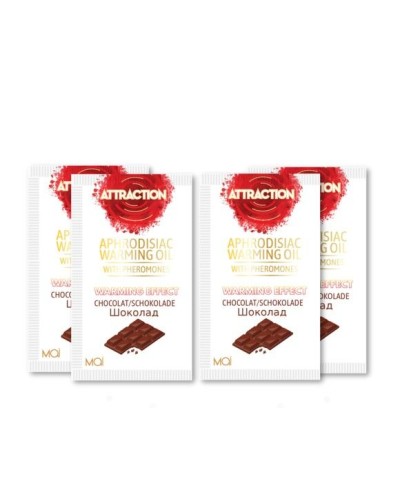 Пробник масажного масла з феромонами MAI PHEROMON MASSAGE OIL CHOCOLATE (10 мл)