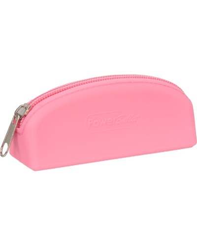 Сумка для хранения секс-игрушек PowerBullet - Silicone Storage Zippered Bag Pink 