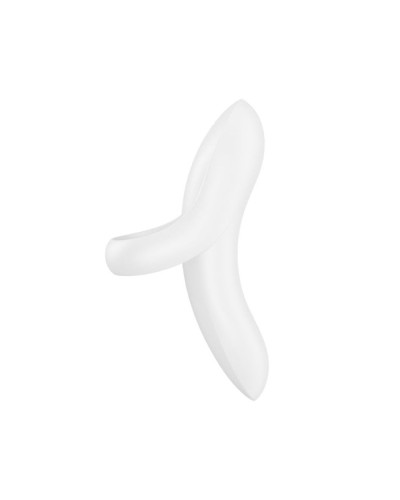 Вибратор на палец Satisfyer Bold Lover White, гибкий