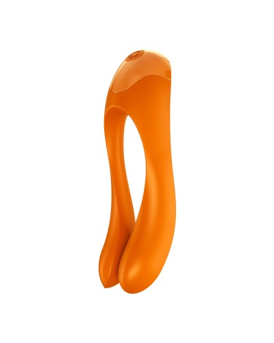 Вибратор на палец Satisfyer Candy Cane Orange