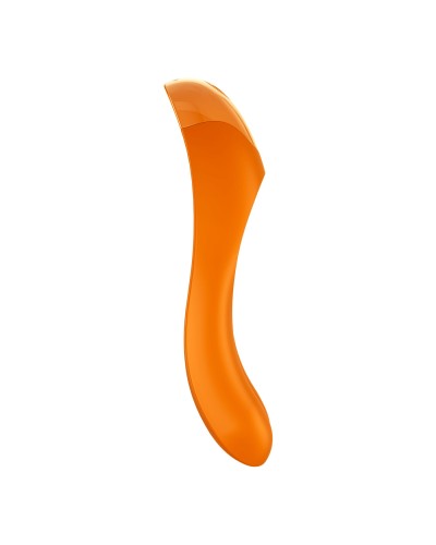 Вибратор на палец Satisfyer Candy Cane Orange