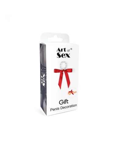 Украшение на пенис с жемчугом "Подарок" Art of Sex - Gift