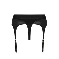 Трусы для страпона с подвязками для чулок Strap-On-Me REBEL HARNESS - L