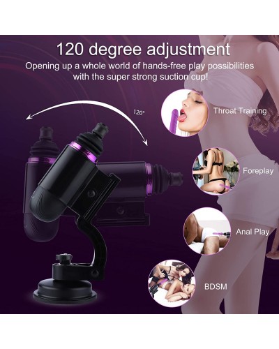 Міні секс-машина Hismith Mini Capsule Sex-Machine with Strong Suction APP, дуже потужна, перезаряджа