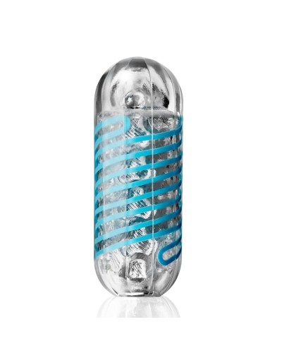 Мастурбатор Tenga Spinner 01 Tetra с упругой стимулирующей спиралью внутри, нежная спираль