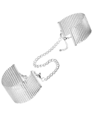 Наручники Bijoux Indiscrets Desir Metallique Handcuffs - Silver, металлические, стильные браслеты