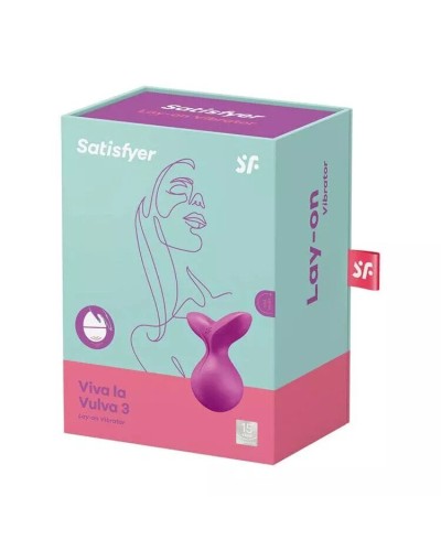 Вибратор Satisfyer Viva la Vulva 3 Violet