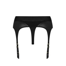 Трусы для страпона с подвязками для чулок Strap-On-Me REBEL HARNESS - S