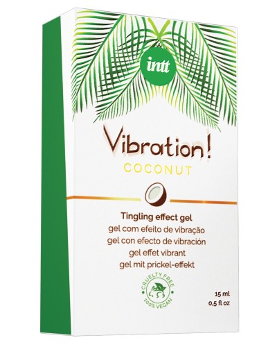 Жидкий вибратор Intt Vibration Coconut Vegan (15 мл)