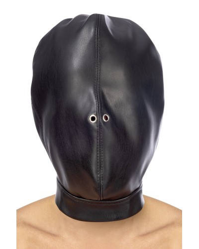 Капюшон для БДСМ Fetish Tentation Closed BDSM hood in leatherette