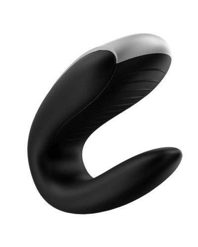 Смартвібратор для пар Satisfyer Double Fun (Black) з пультом ДК