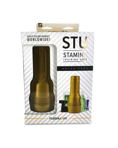 Мастурбатор Fleshlight STU Value Pack: присоска, змазка, очищувальний та відновлювальний засіб