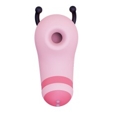 Вакуумний стимулятор із мікрострумами CuteVibe Beebe Pink, на палець