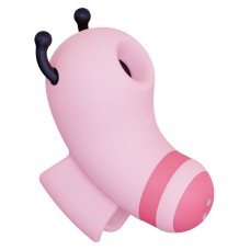 Вакуумний стимулятор із мікрострумами CuteVibe Beebe Pink, на палець