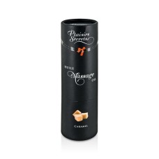 Массажное масло Plaisirs Secrets Caramel (59 мл) с афродизиаками, съедобное, подарочная упаковка