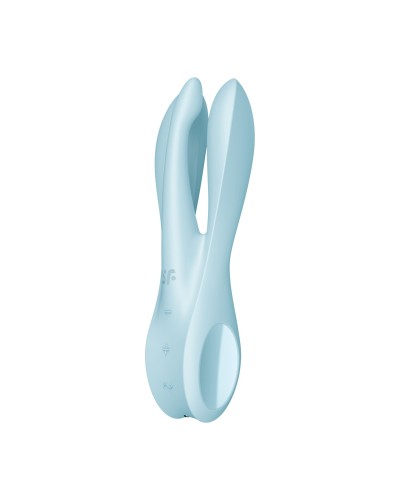 Кліторальний вібратор Satisfyer Threesome 1 Light Blue