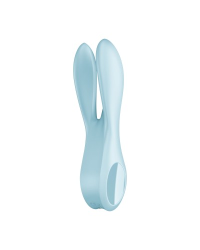 Кліторальний вібратор Satisfyer Threesome 1 Light Blue