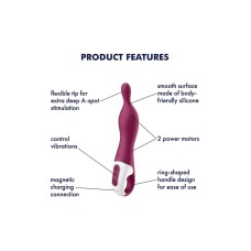 Вібратор для точки А Satisfyer A-Mazing 1 Berry