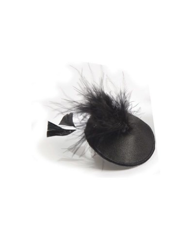 Пэстис - стикини Bijoux Indiscrets Burlesque pasties FEATHER, с перьями