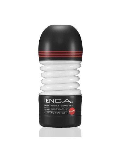 Мастурбатор Tenga Rolling Head Cup STRONG з інтенсивною стимуляцією головки